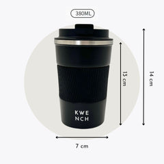380ml Stainless Steel Reusable Cup: The Brew Cup - Kwench Australia