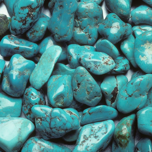 turquoise crystals for glass water bottle